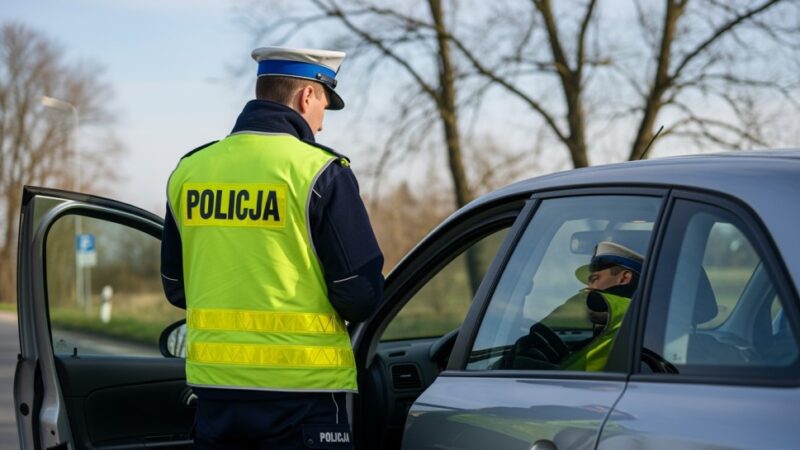 Nietrzeźwy kierowca zderzył się z ogrodzeniem w Węglińcu
