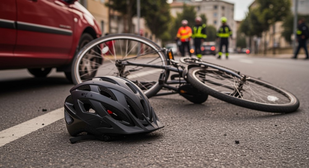 Rowerzysta z prawie 2 promilami alkoholu ukarany mandatem 2500 zł