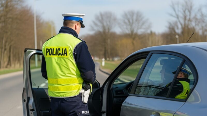 Akcja „Prędkość” w Zgorzelcu: 73 kierowców z mandatami za przekroczenie prędkości