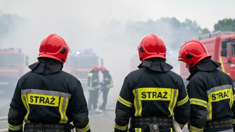 Czterech mężczyzn zatrzymanych za podpalenia w Pieńsku
